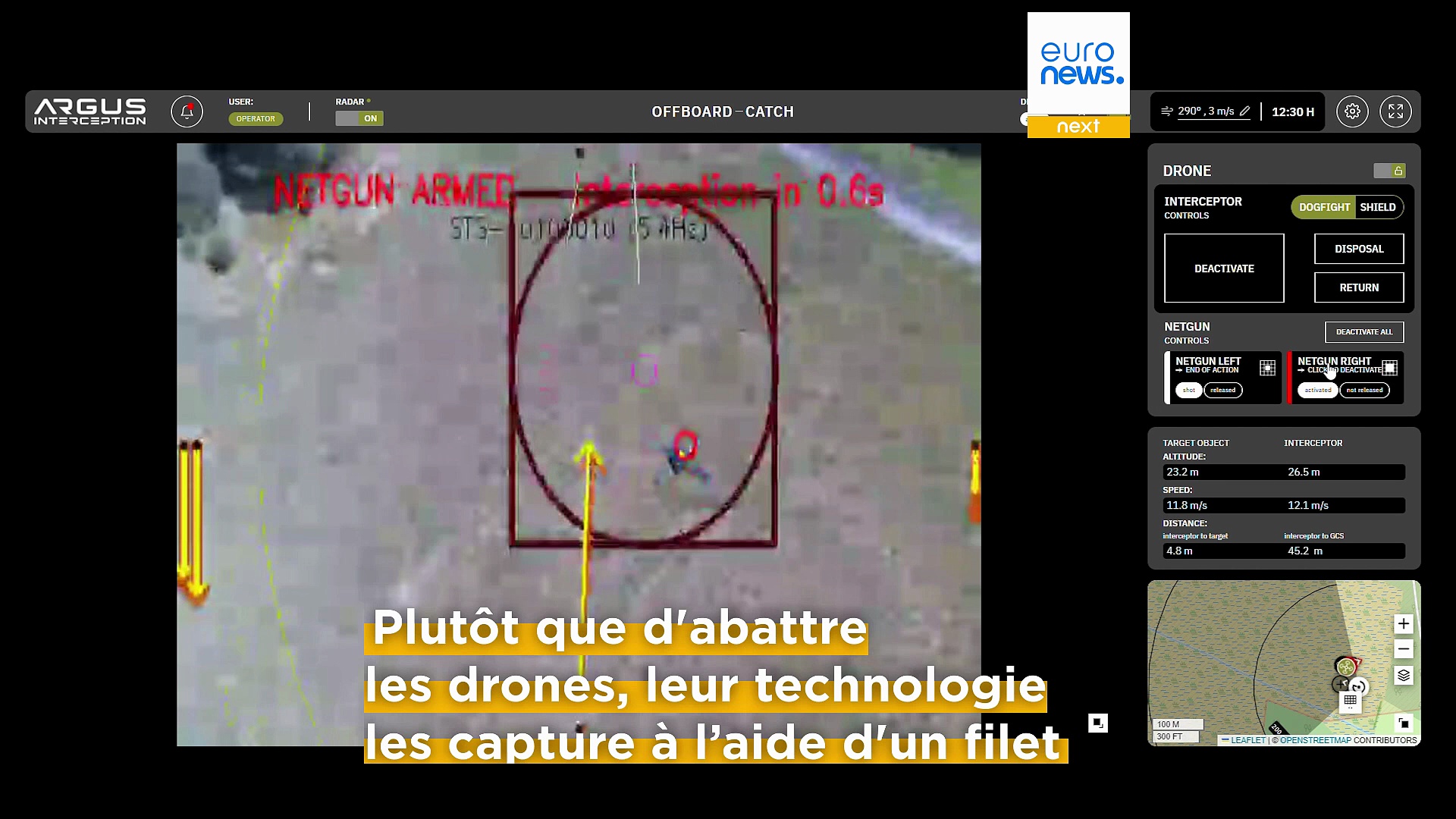 Du prédateur à la proie : ce nouveau drone intercepte les drones ennemis