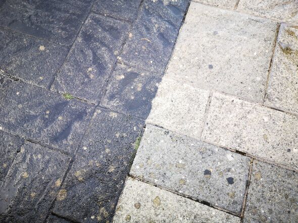 Remove dirt and tough stains from patio with 1 cleaning item - no ...