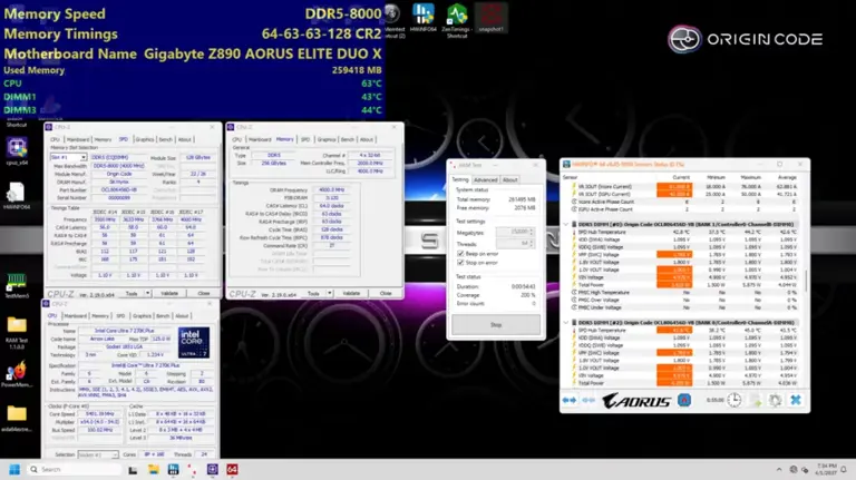 Origin Code and GIGABYTE push 256 GB DDR5 to just two slots with 4R ...