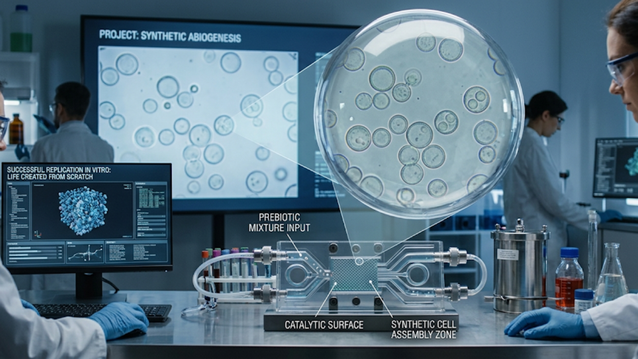 Harvard scientists create synthetic cells from scratch and witness ...