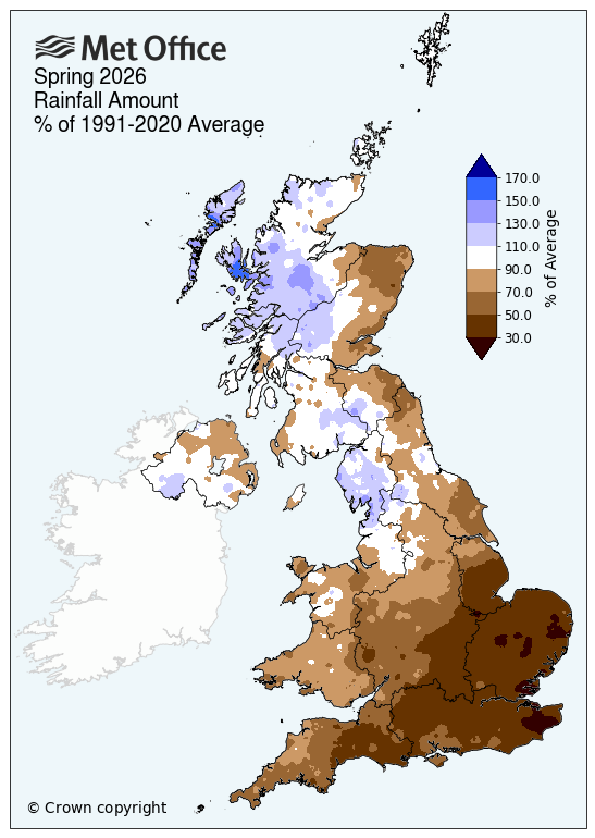 Warmest spring on record for England and Wales – third warmest for UK
