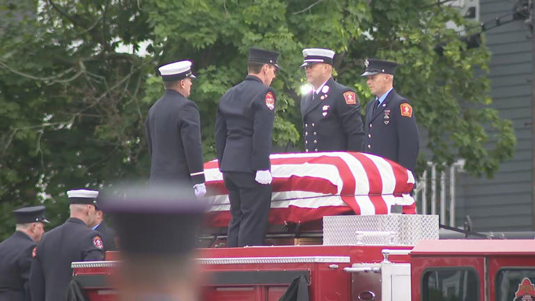 Funeral services held for Boston firefighter Robert 'BK' Kilduff Jr.
