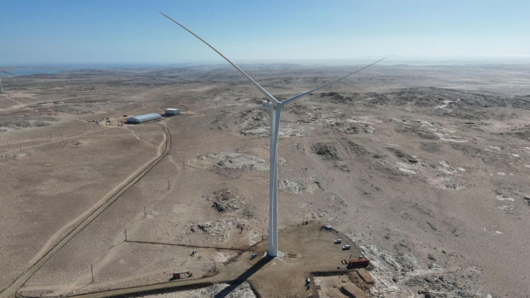 Africa’s first crane-less 6 MW turbine installed amidst extreme wind ...