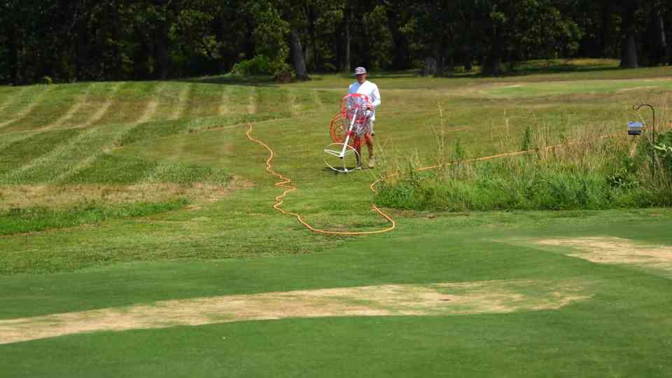 Dead spots turned into an 18-hole golf course
