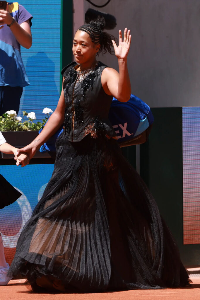 Naomi Osaka wore Nike x Germanier to the 2026 French Open