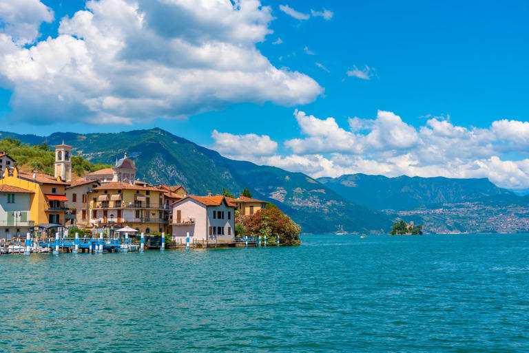 Italienisches Idyll: Der Iseosee gilt noch als Geheimtipp