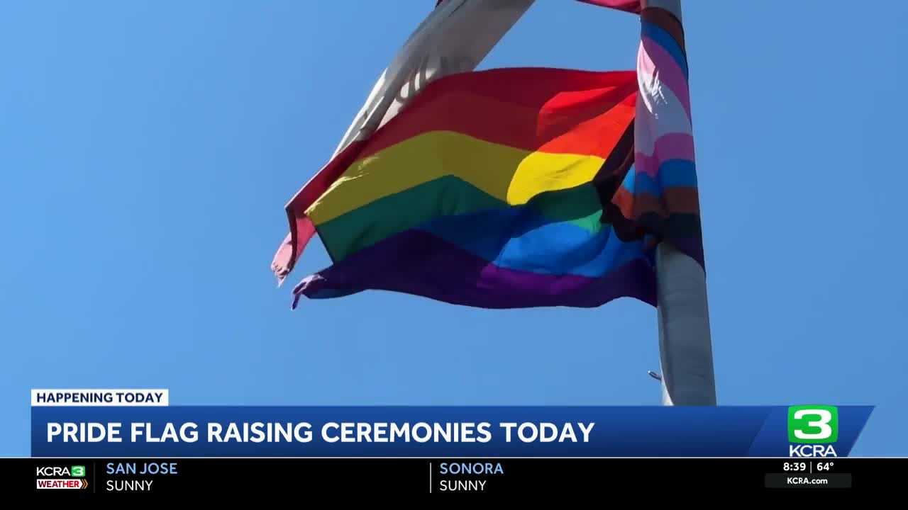 Stockton kicks off Pride Month with flag-raising ceremony