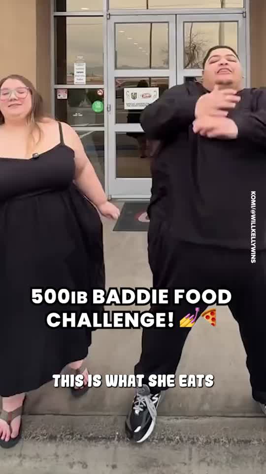 This video shows a massive food challenge starting from the first bite