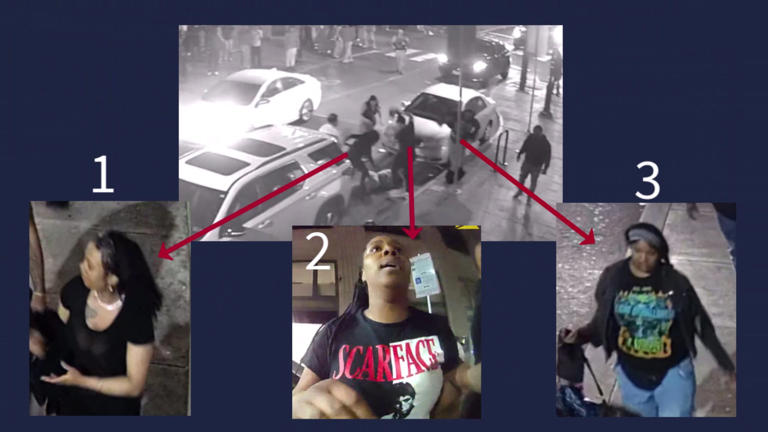 Caught on cam: 3 women sought in Center City assault, robbery
