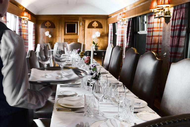 First aboard: Here’s what it’s like to stay on the chairman’s train