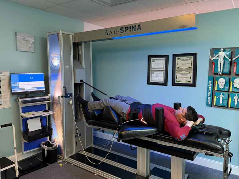 New in the neighborhood: New AI-powered spine decompression machine ...