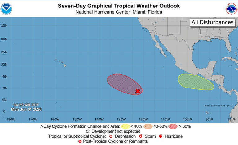 Two tropical storms could form within days of each other