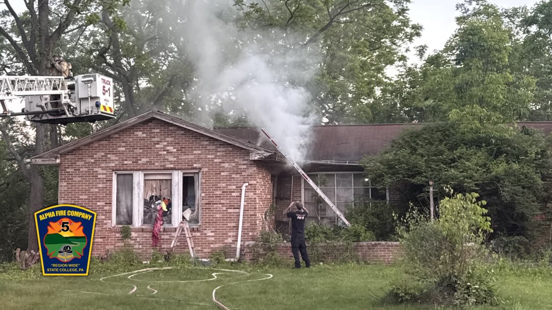 Early-morning fire damages vacant home in College Township