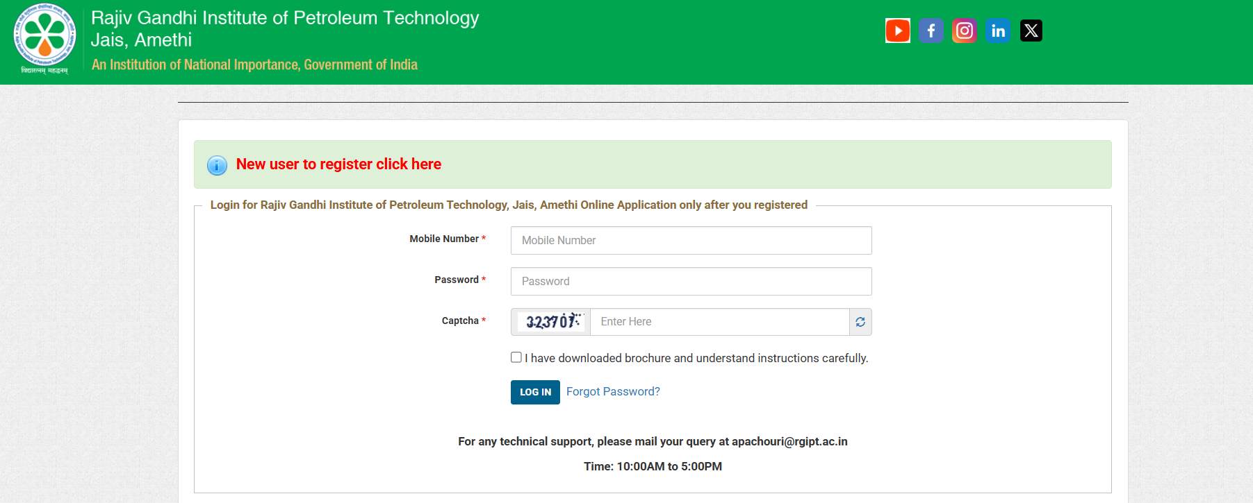 RGIPT BTech admission 2026 begins through JEE Advanced scores; check ...