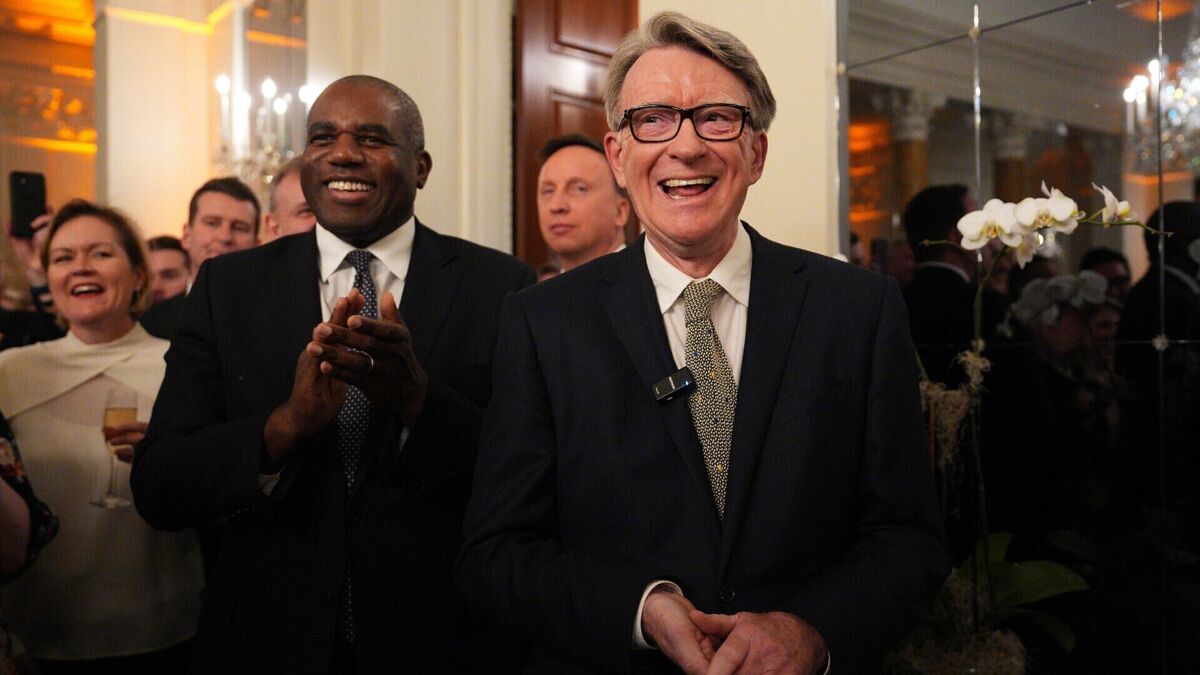 Peter Mandelson suggested Keir Starmer behave in more 'Trumpian' fashion