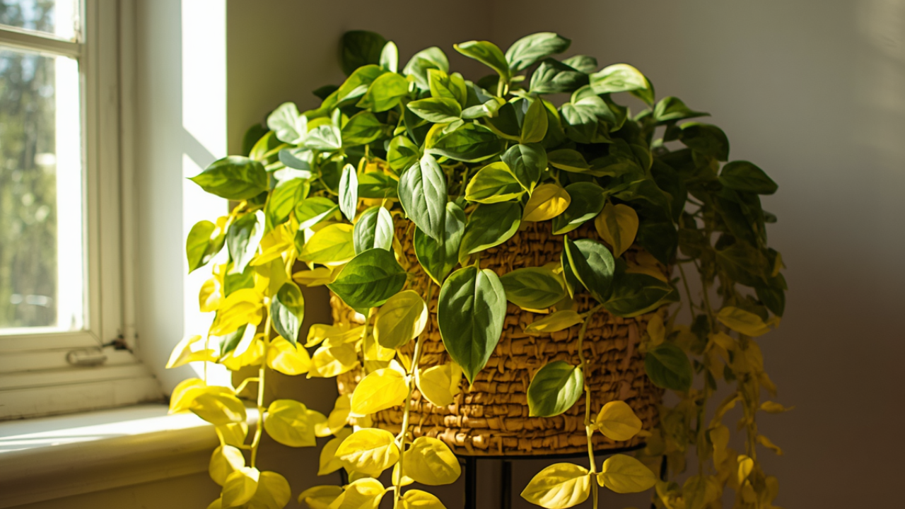 Money plant leaves turning yellow? This simple 15-day fix can make them ...