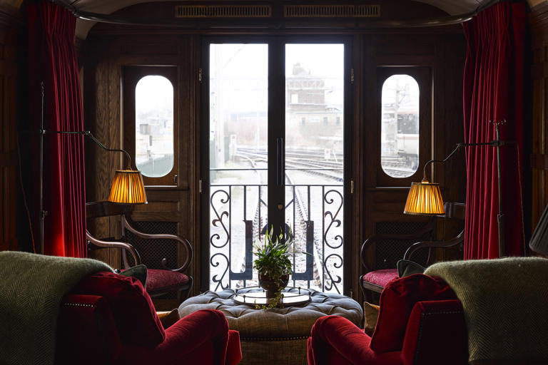 First aboard: Here’s what it’s like to stay on the chairman’s train