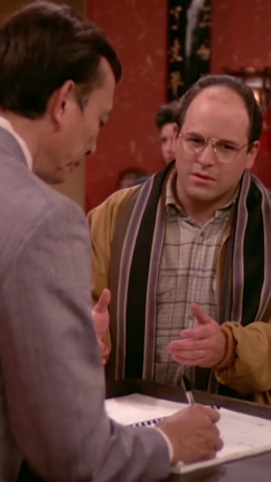 George misses his big call on Seinfeld