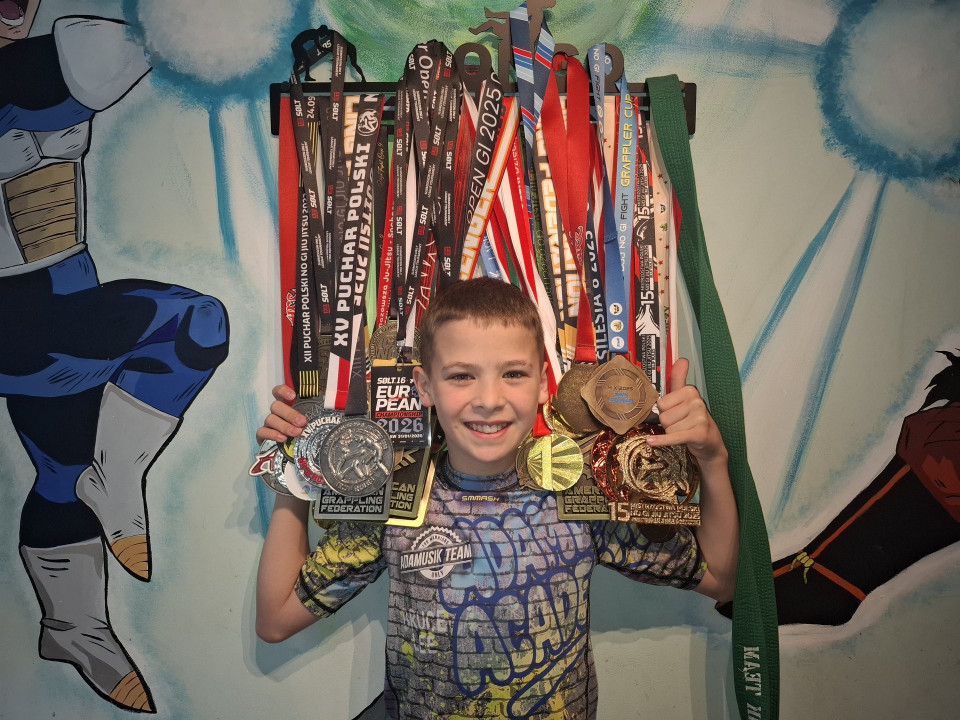 Kacper z Radogoszcza: 45 Medali w Grapplingu! Sport Jego Nauczycielem