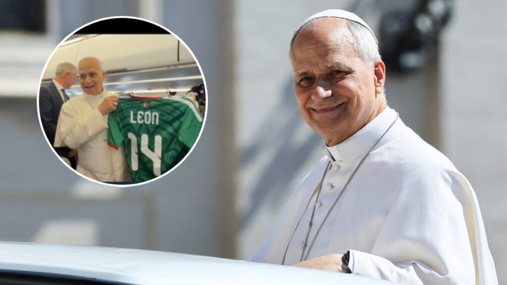 La selección mexicana, 'bendecida' para el Mundial 2026; Papa León XIV ...