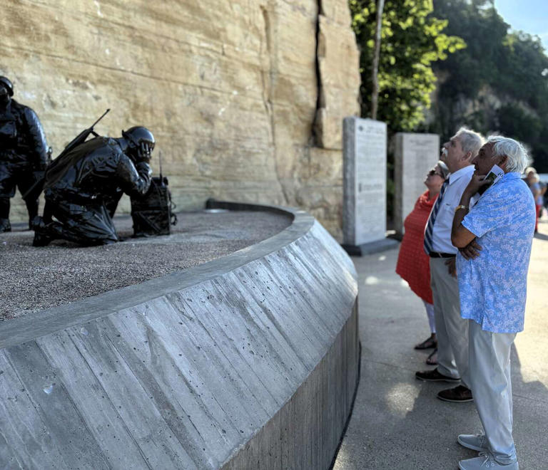 D-Day Rangers memorial opens in Grafton to honor Pointe du Hoc heroes