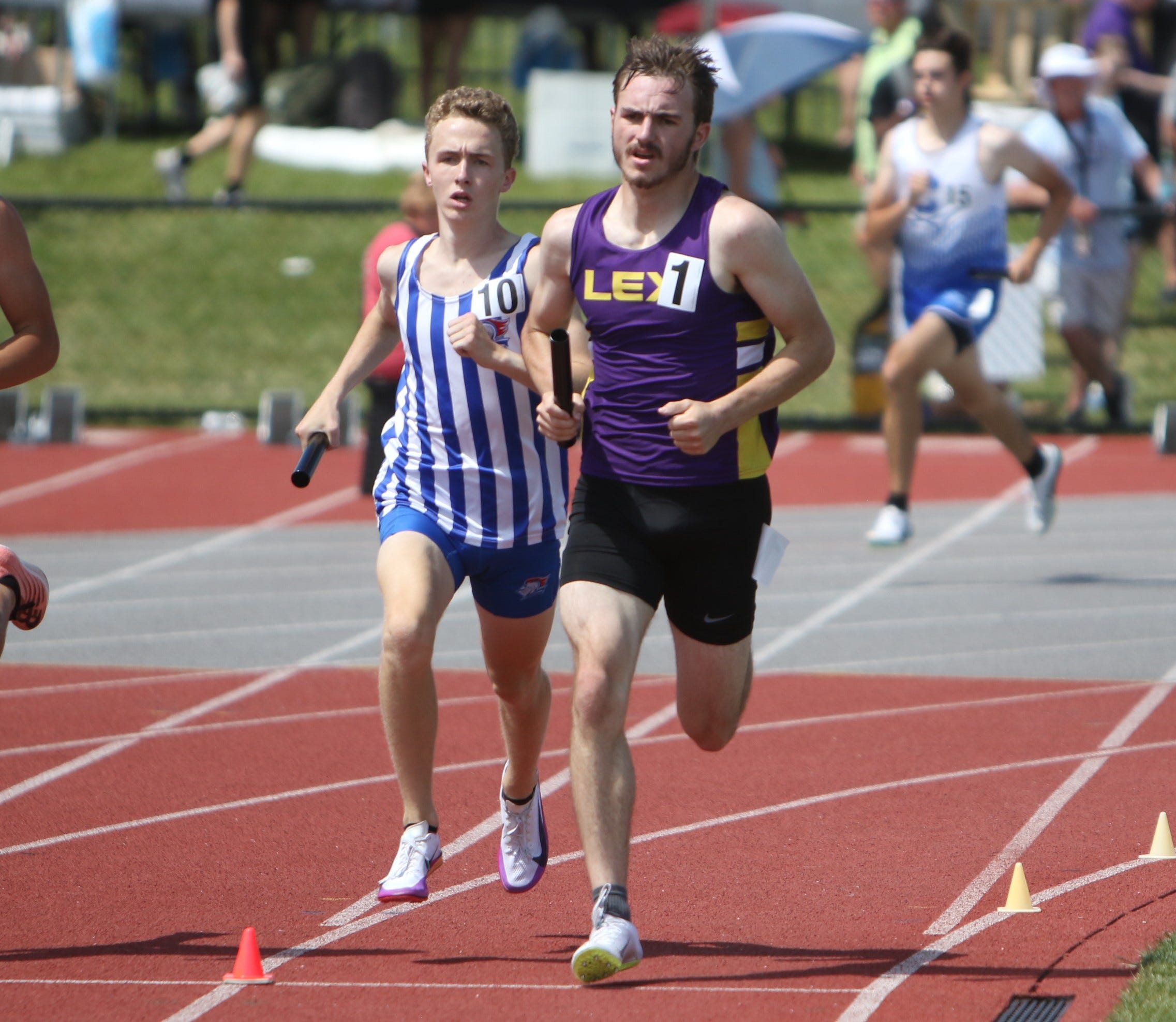 Lexington's Division II 4x800 state championship a total team effort