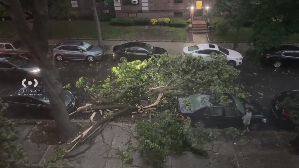 Severe weather in NYC area brings hail, damaging winds. Here's the ...