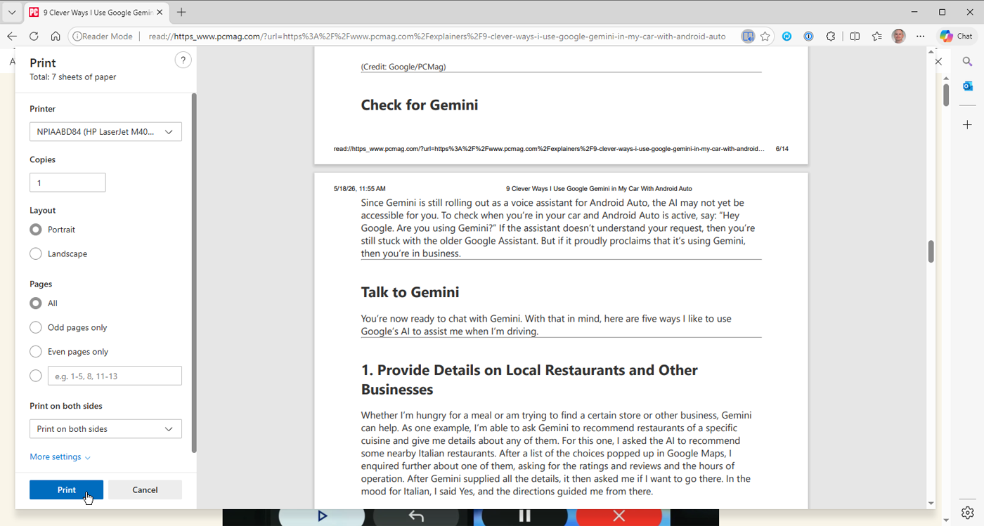 Printing a Web Page Is a Huge Headache. These 5 Tricks Will Simplify the Process