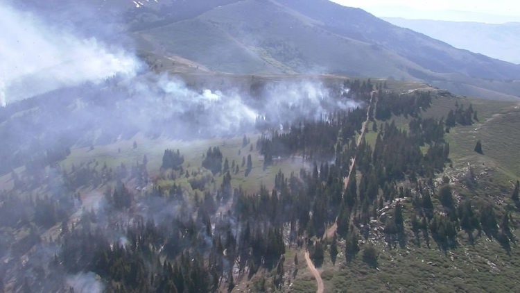 Summit Creek fire in Sawtooth National Forest at 93% containment
