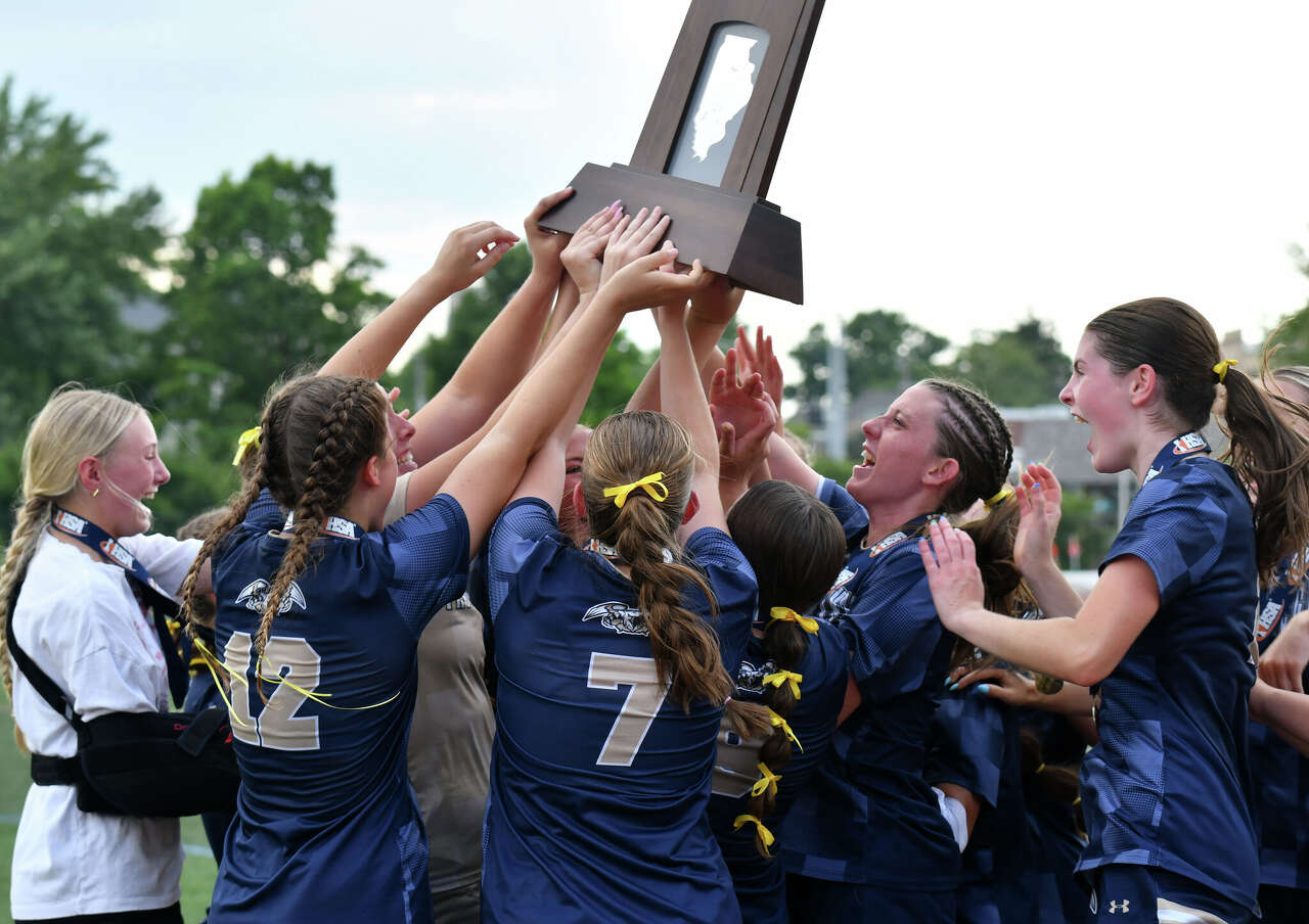 Father McGivney wins first girls soccer state title