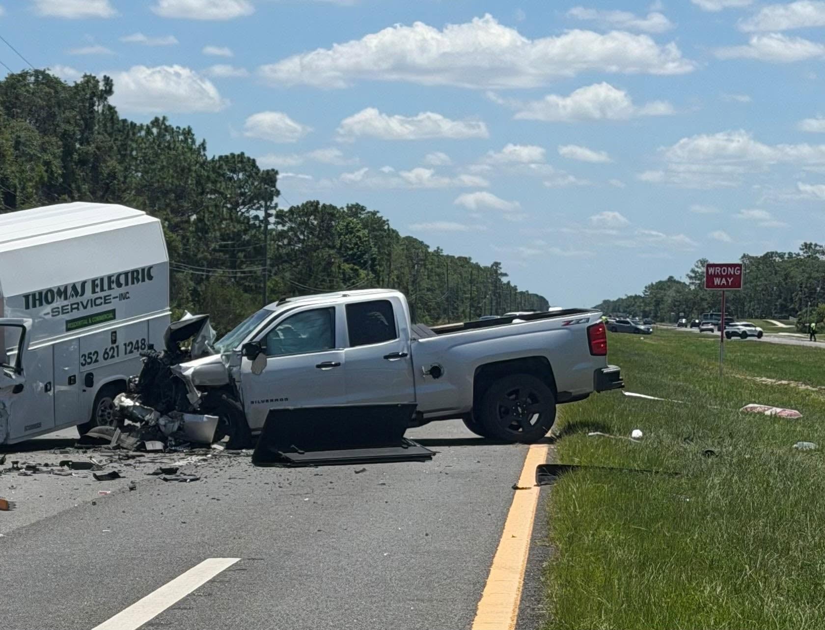 One dead, two injured in head-on crash in Citrus County, FHP says