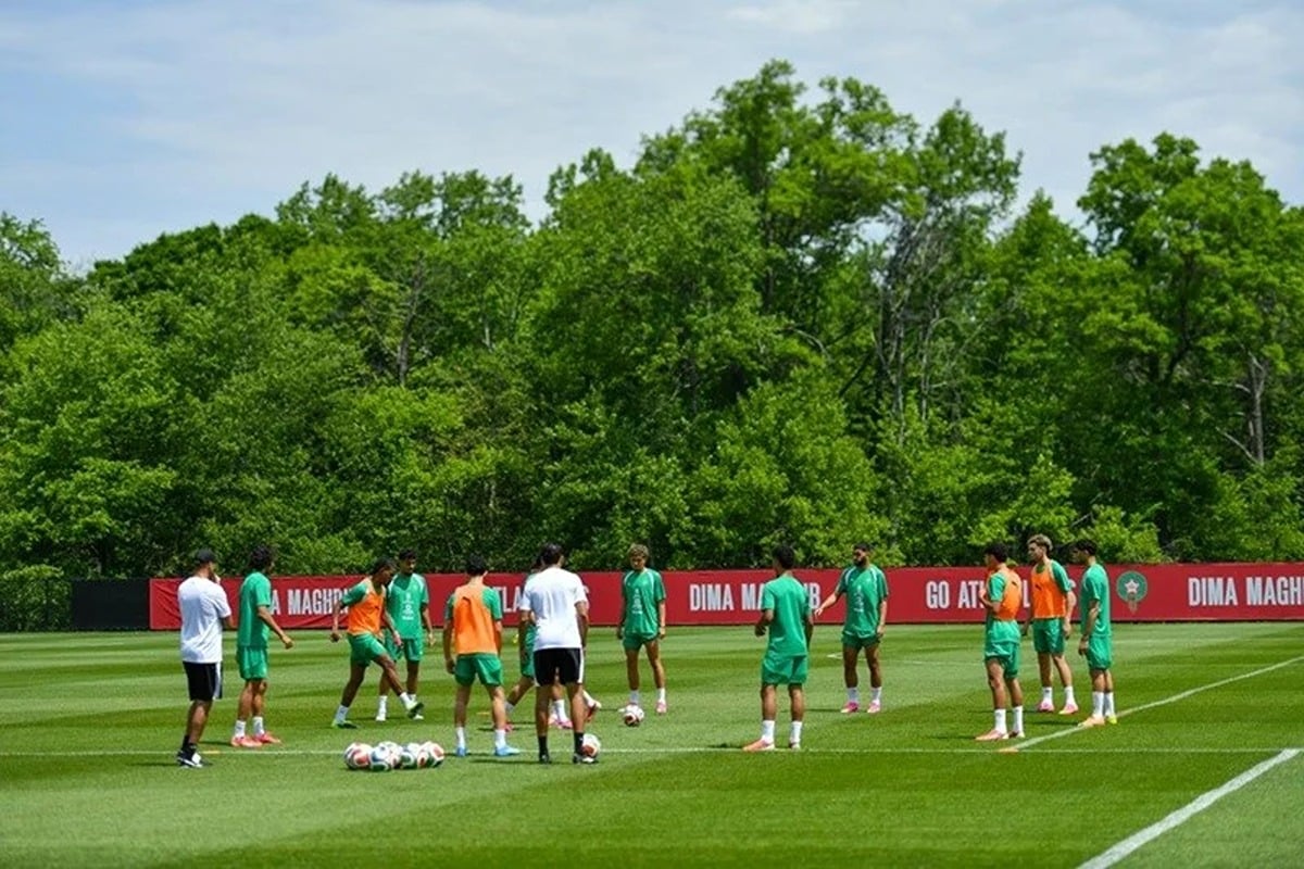 Les Lions de l’Atlas poursuivent leur préparation avant le test face à ...