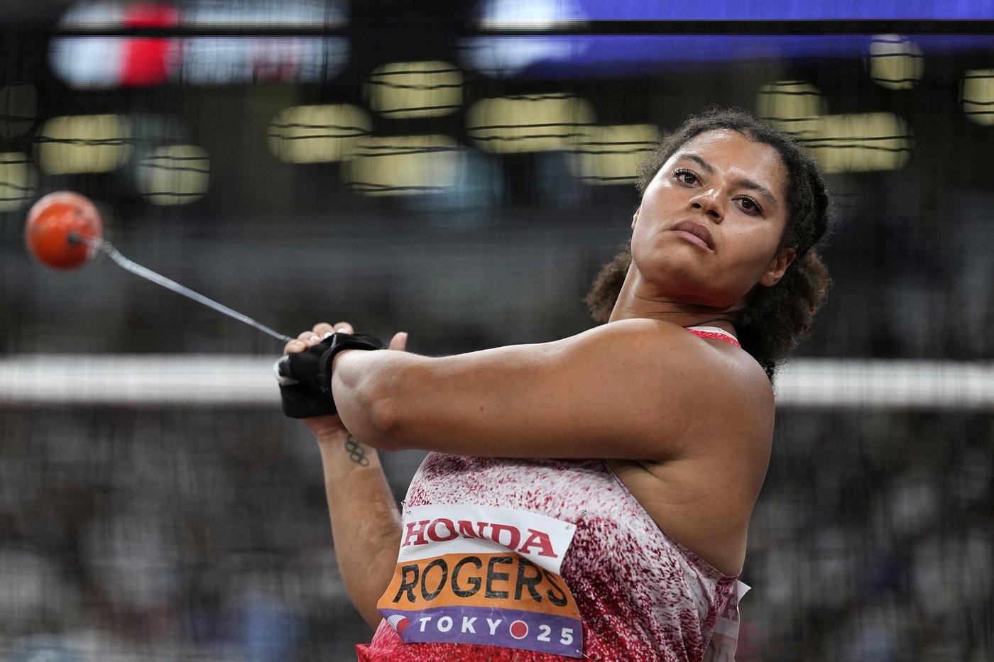 Canadian hammer thrower Camryn Rogers a winner in Lone Star Grand Prix