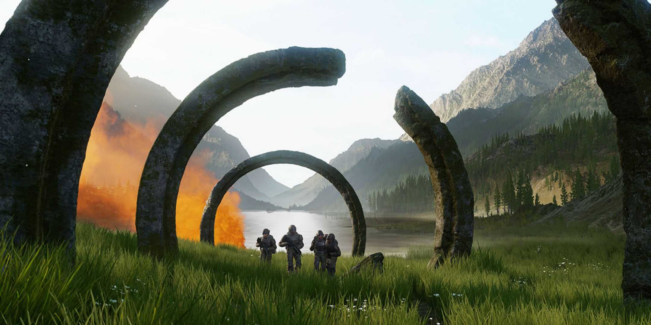 Halo Infinite press kit image aftermath