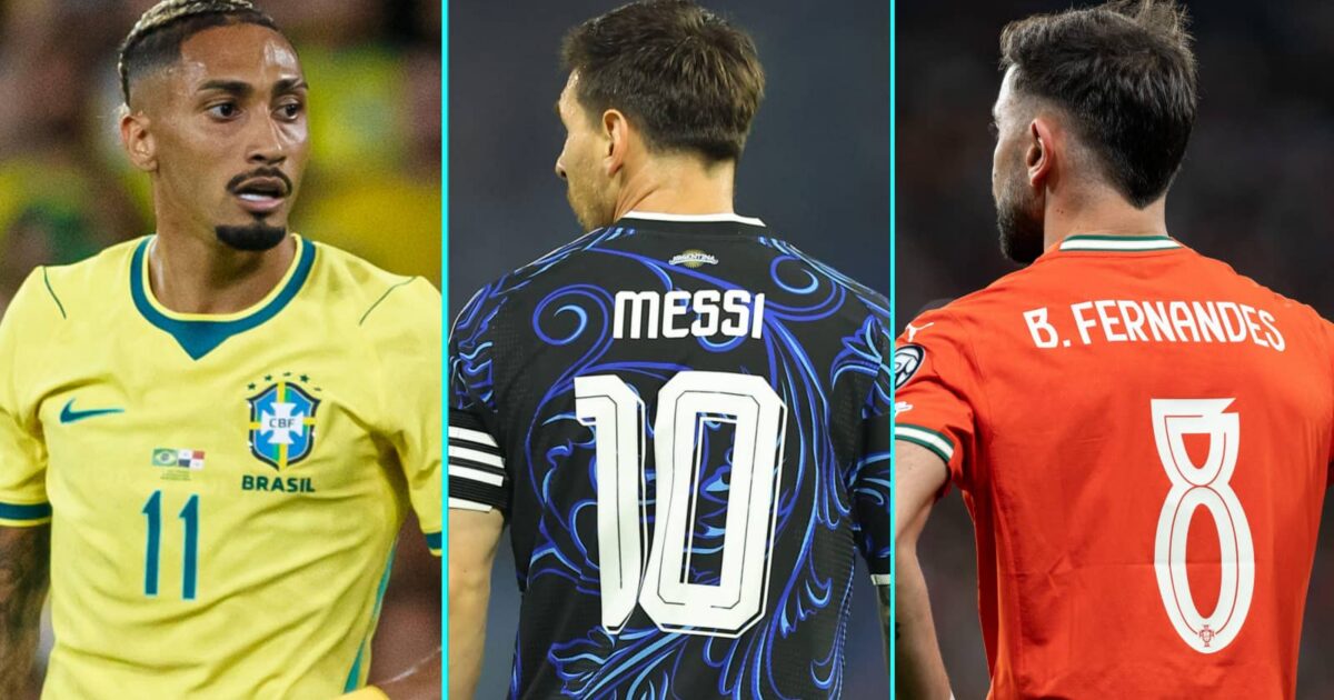 The best 1-11 XI at the 2026 World Cup with squad numbers now confirmed