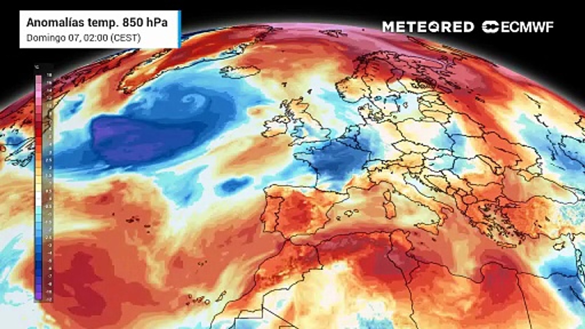 Se acerca una masa de aire polar al norte de España