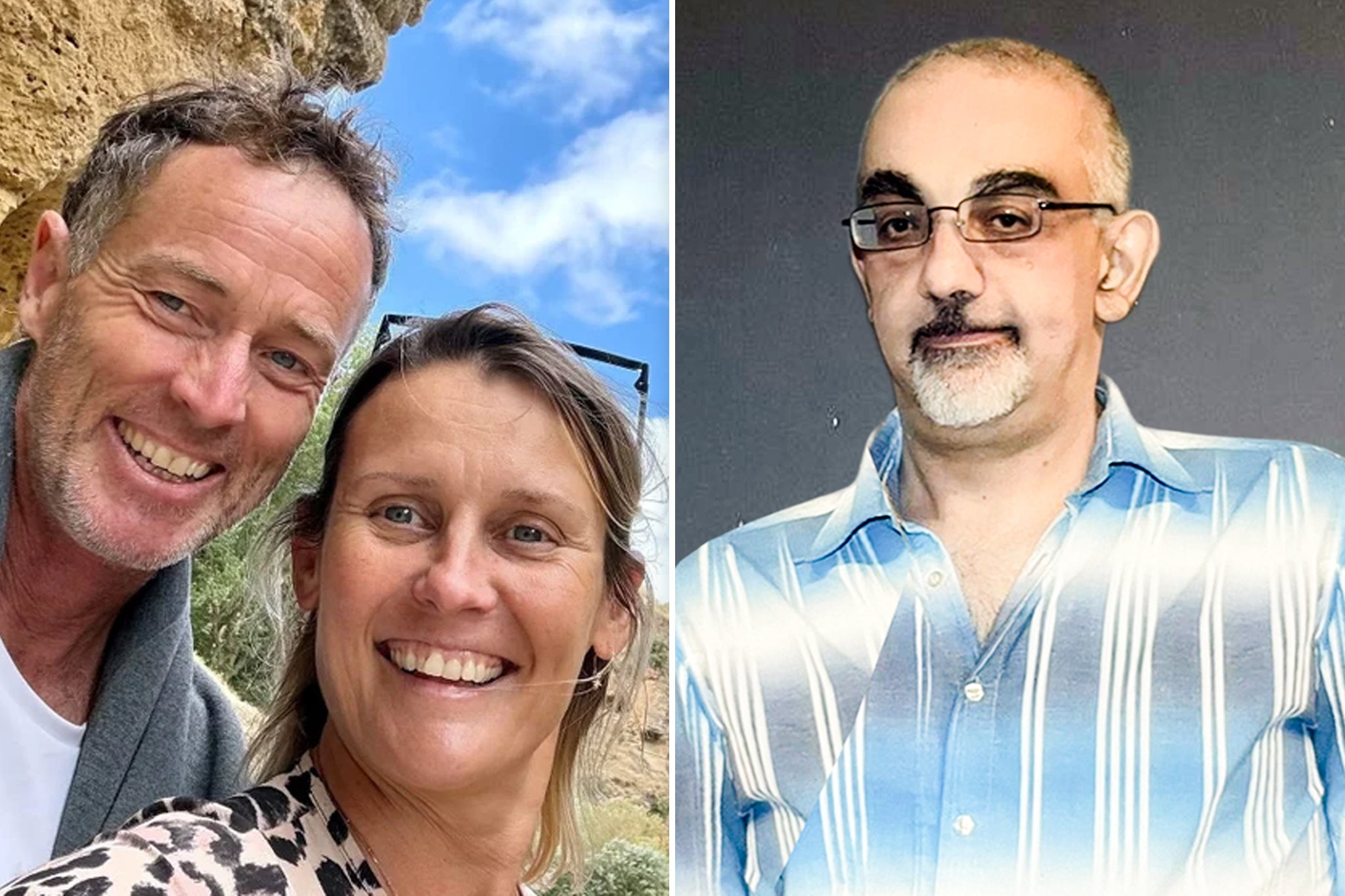 Craig and Lindsay Foreman (left) believe Richard Jan (right) could be the key to their release (Supplied)
