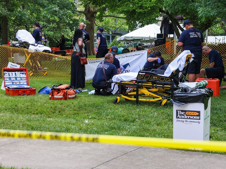 Mass shooting near festival in Ohio leaves at least 12 injured