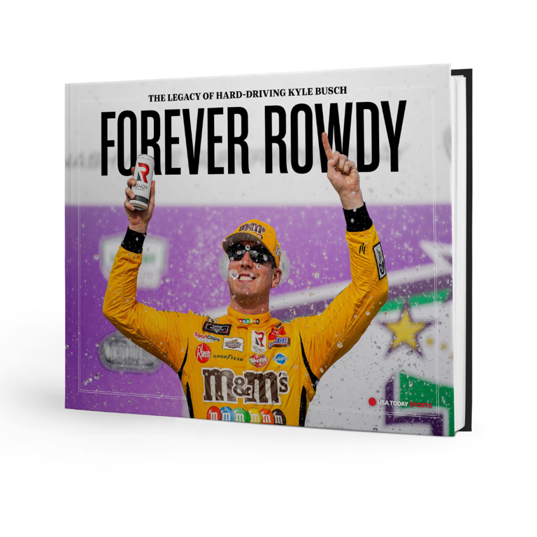 Celebrate Kyle Busch's NASCAR legacy with a USA TODAY hardcover book