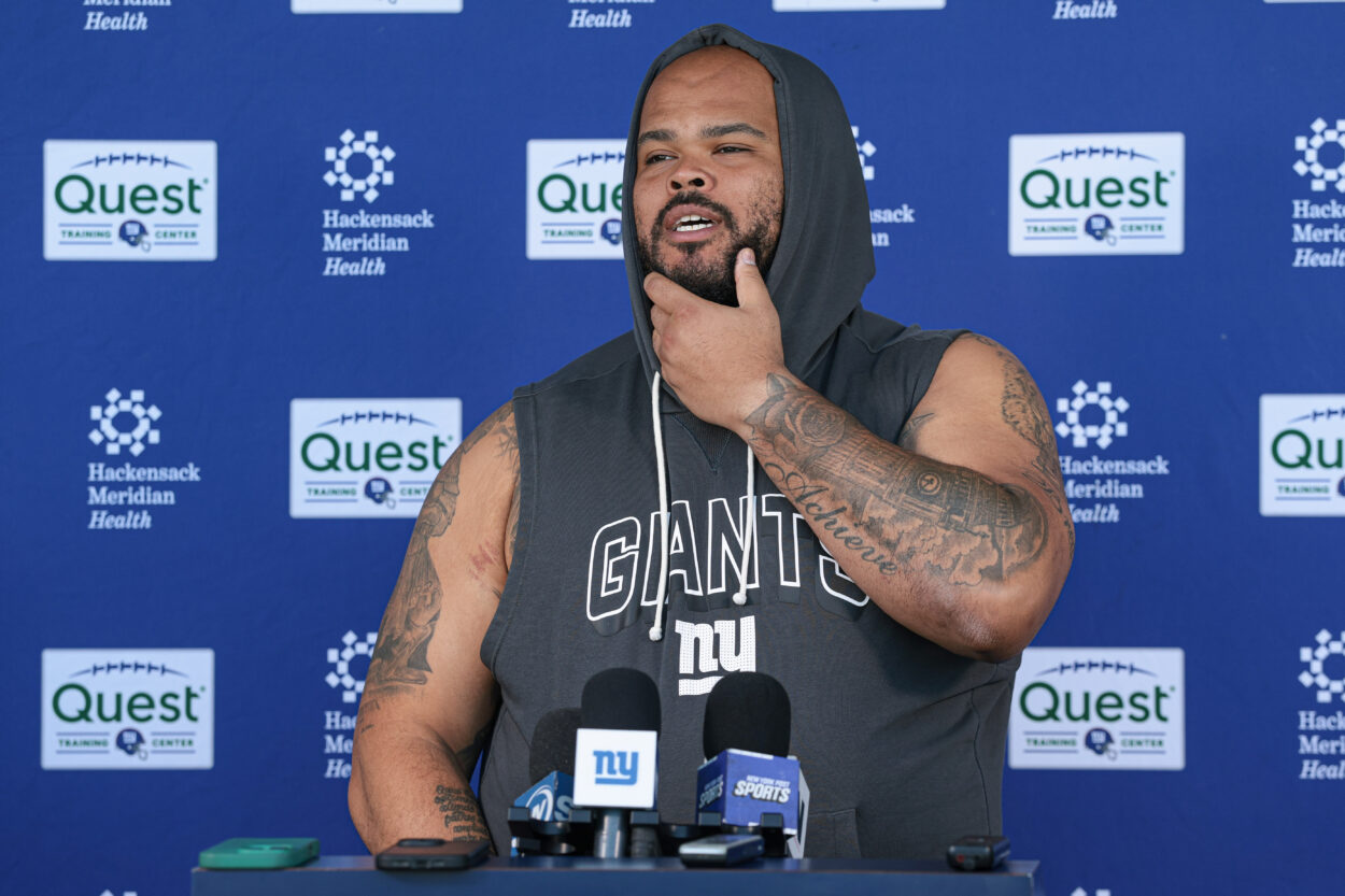 The NY Giants’ offensive line experiment gets real this week