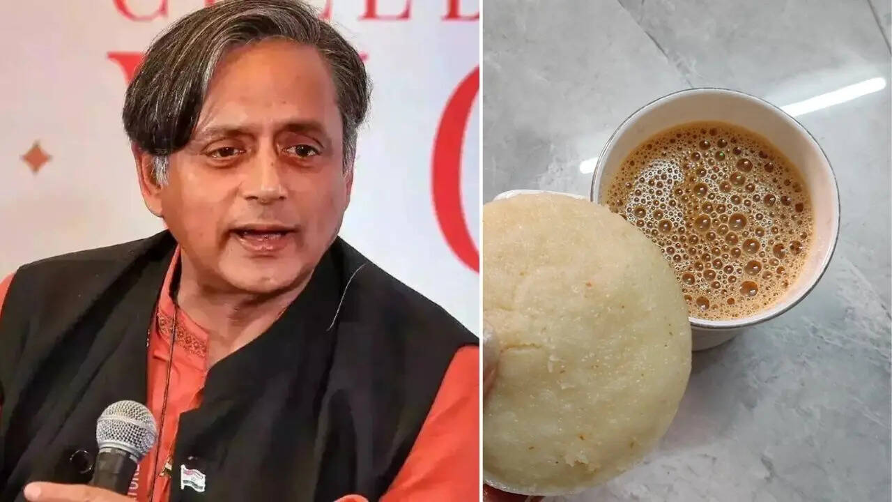 'Keep chai in cup and idli on plate': Shashi Tharoor's witty response ...