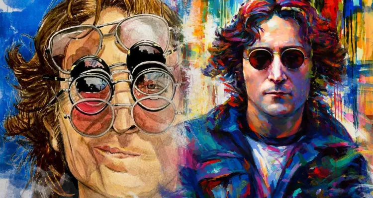 Rysunki Lennona wróciły do miasta Beatlesów. Powstały przy jednym z ...