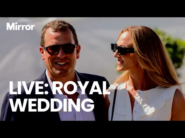 Live: Royal wedding as Peter Phillips and Harriet Sperling tie the knot