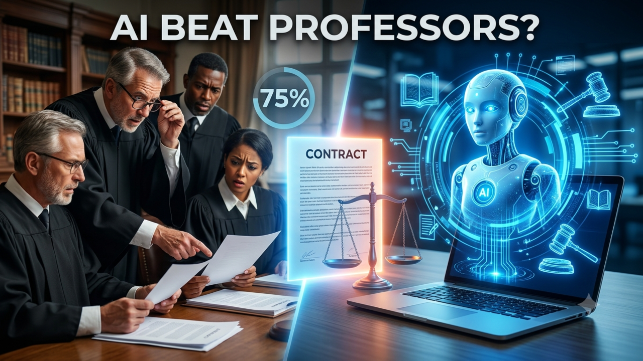 This study put legal experts against AI. The results are hard to ignore