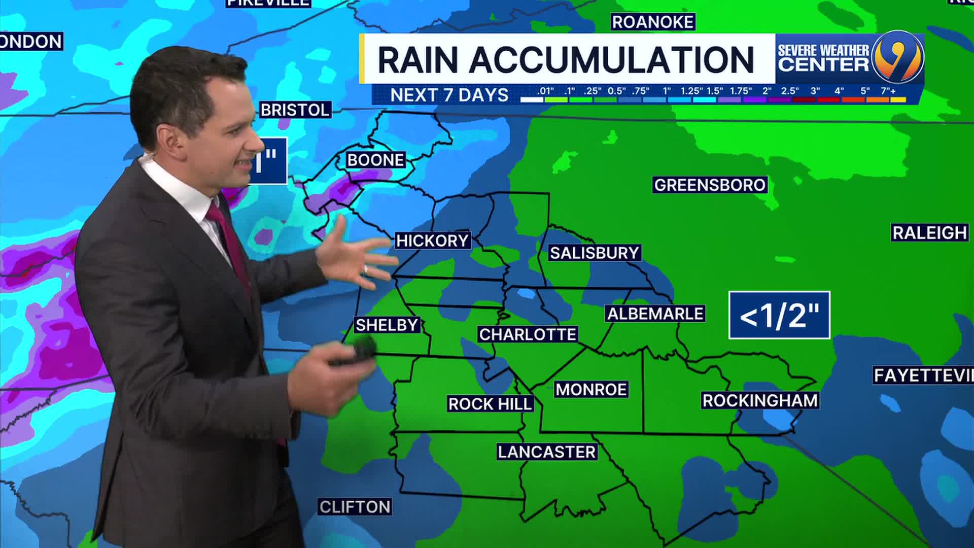 Forecast: Low rain chance every afternoon all week