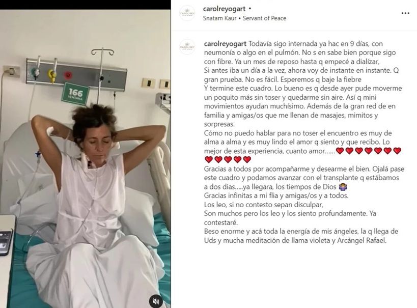 Carol, la mujer que vive con Mónica Cahen D’Anvers a sus 91 años ...