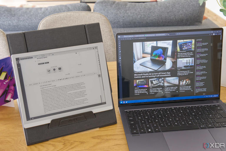 I finally found the e-ink monitor I've been waiting for, and it changes ...