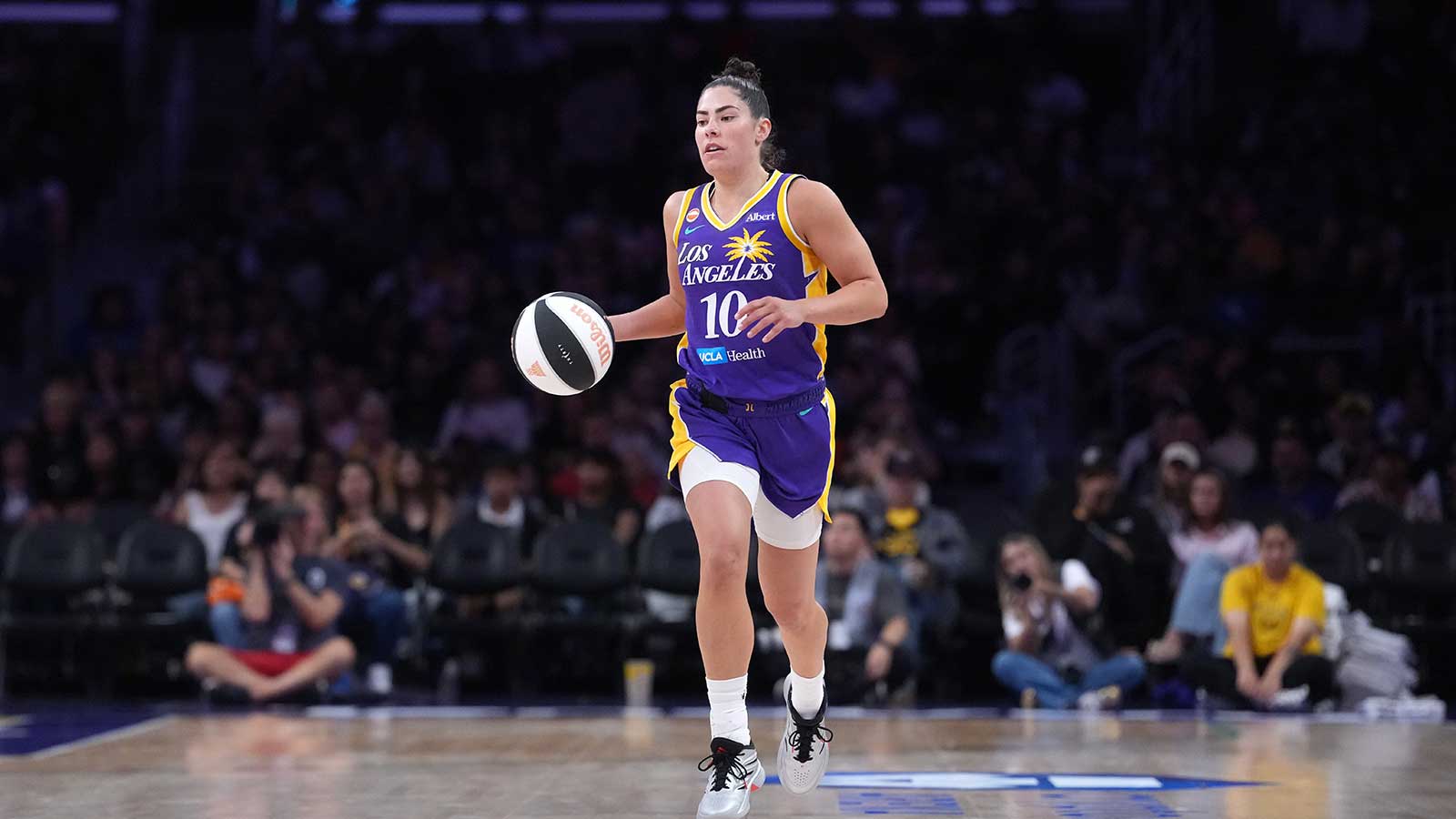 Sparks’ Lynne Roberts provides cryptic Kelsey Plum injury update