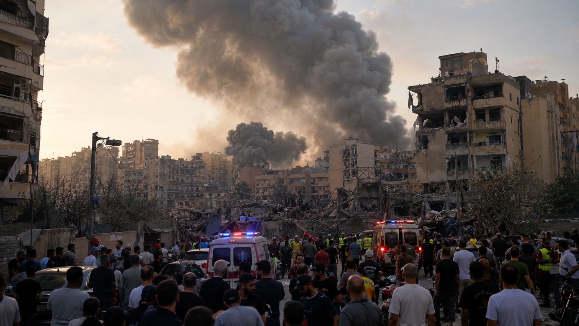 Israel ataca el sur de Beirut mientras vuelve a recrudecerse el frente ...