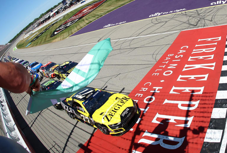 Official race results: 2026 NASCAR Cup at Michigan